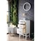 James Martin Vanities Addison 15in Base Cabinet, Glossy White w/ 3 CM Carrara Marble Top E444-BC15-GW-3CAR - alternate 3